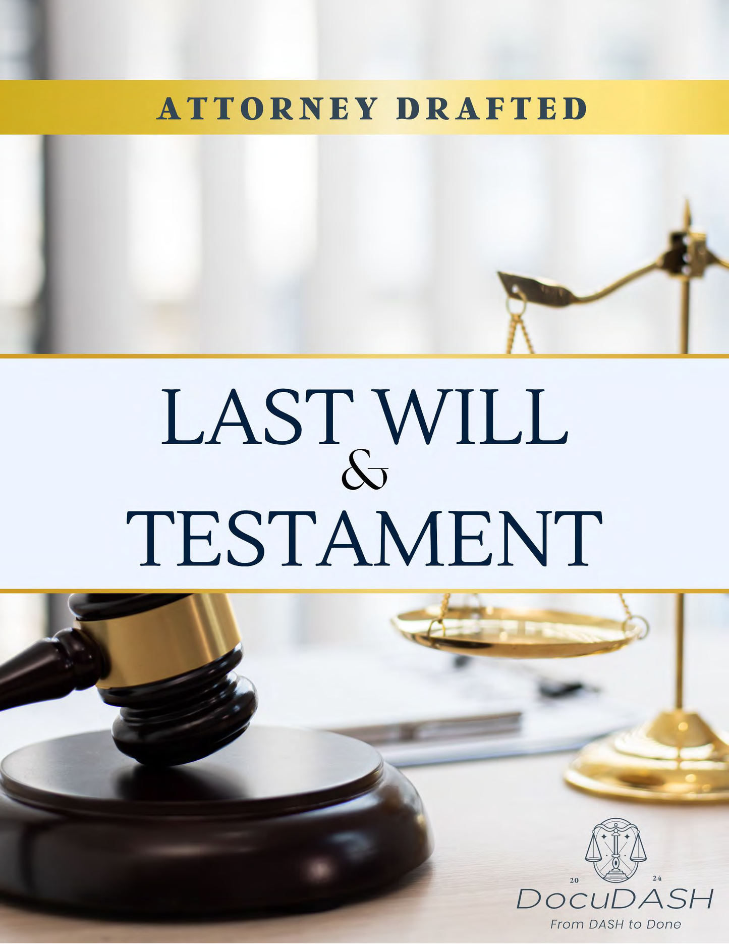 Last Will & Testament Template Package